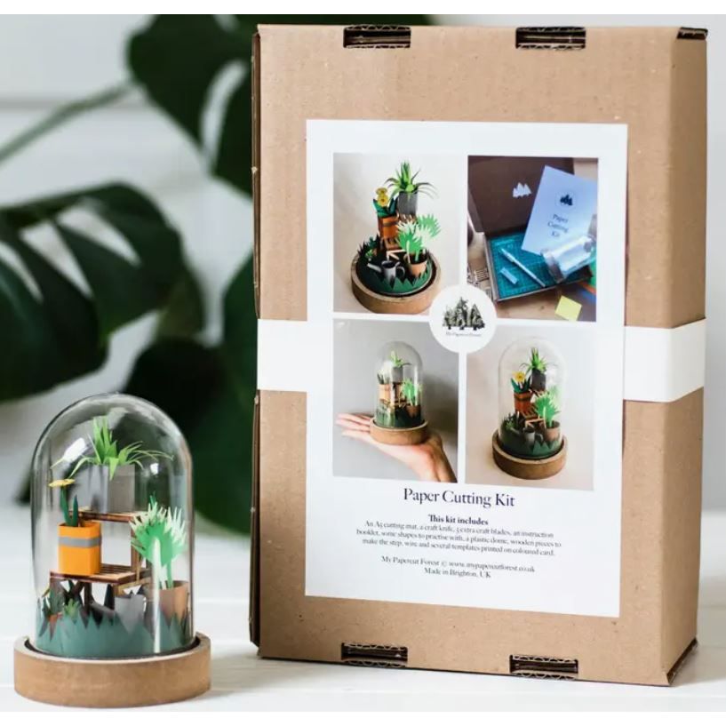 Paper Plant Terrarium Kit Mutter Museum Store