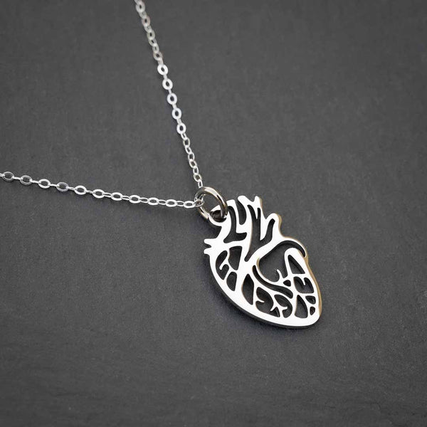Anatomical Heart Necklace