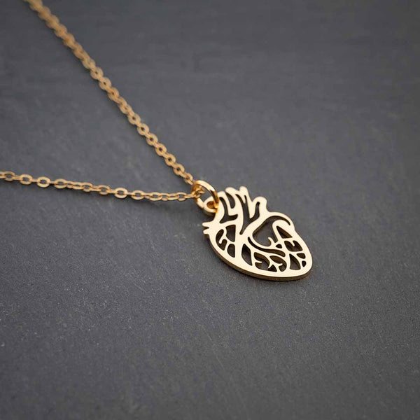 Anatomical Heart Necklace