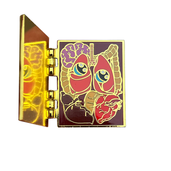Hinged Human Anatomy Pin