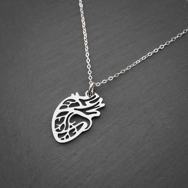 Anatomical Heart Necklace