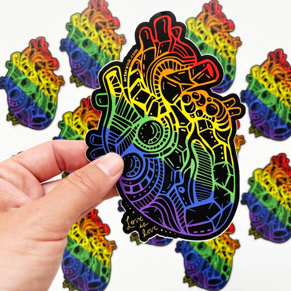 "Love is Love" Pride Vinyl Sticker