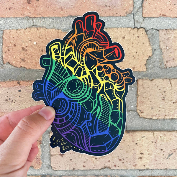 "Love is Love" Pride Vinyl Sticker