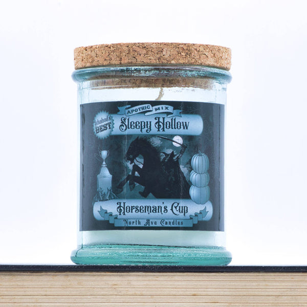 Horseman's Cup Mini / Book Candle / Halloween Candle