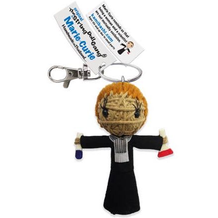 Marie Curie String Doll Keychain