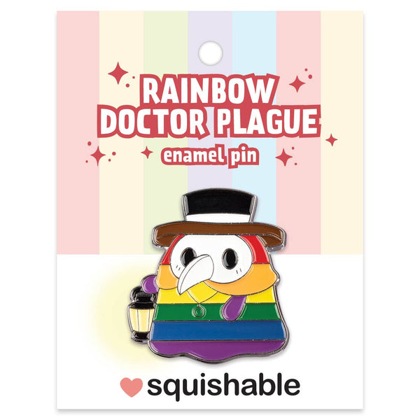 Rainbow Doctor Plague Enamel Pin
