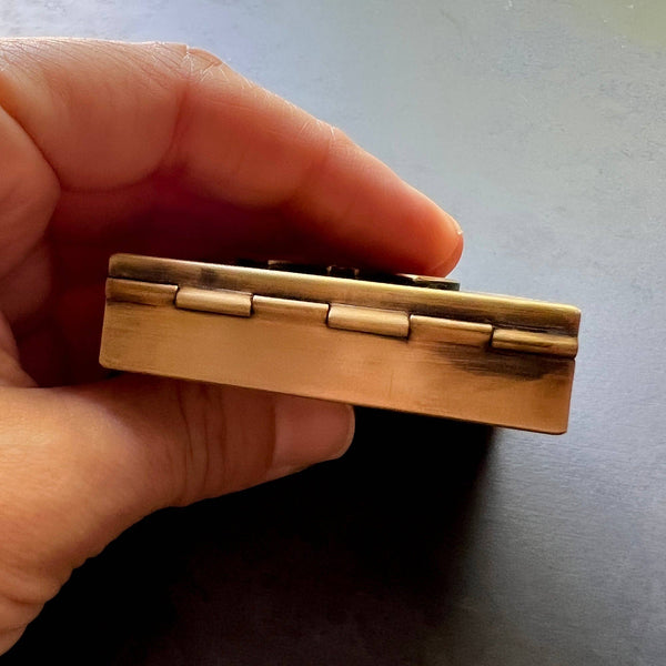Mutter Museum Engraved Brass Pill/Trinket Box Case