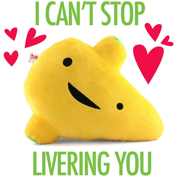 Liver Plush - I'm a Liver Not a Fighter