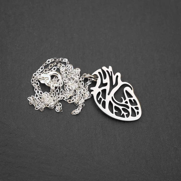 Anatomical Heart Necklace
