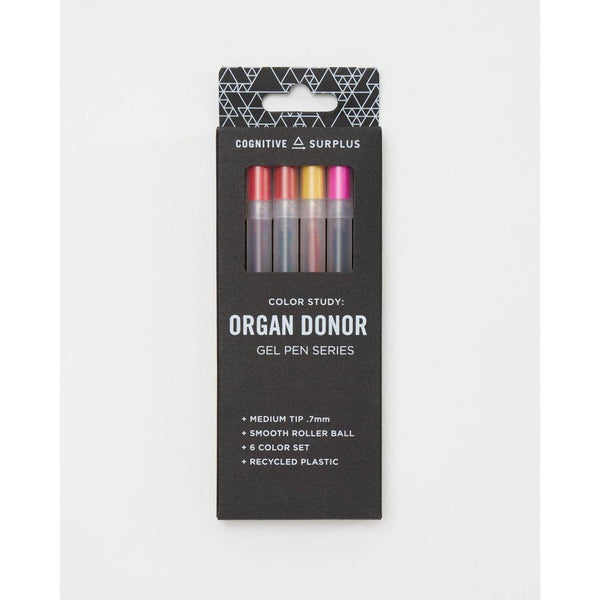 Organ Donor Gel Pens Pack