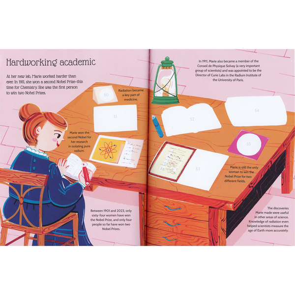 Sticker Life Stories: Marie Curie