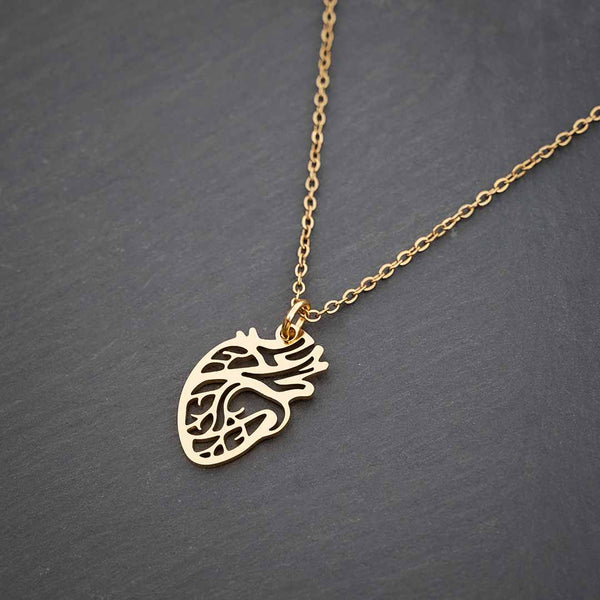 Anatomical Heart Necklace