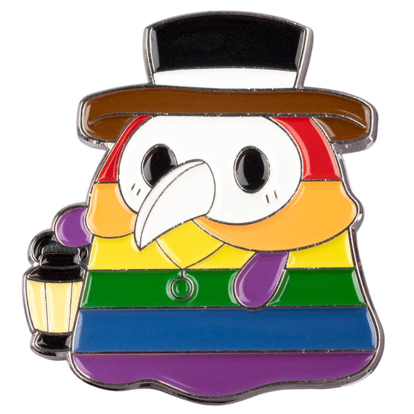 Rainbow Doctor Plague Enamel Pin