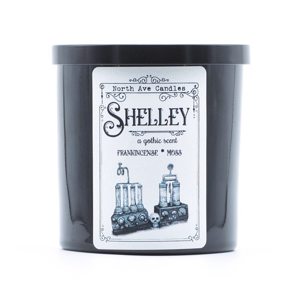 Mary Shelley / Gothic Candle / Bookish Gift / Curiosity Shop
