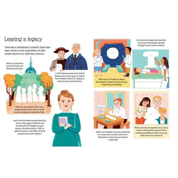 Sticker Life Stories: Marie Curie