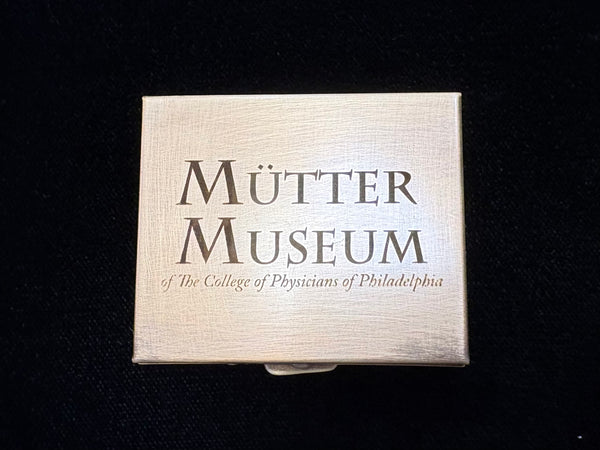 Mutter Museum Engraved Brass Pill/Trinket Box Case