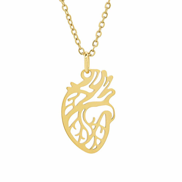 Anatomical Heart Necklace
