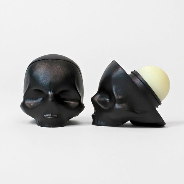 Skull Lip Balm, Vanilla, (Black)