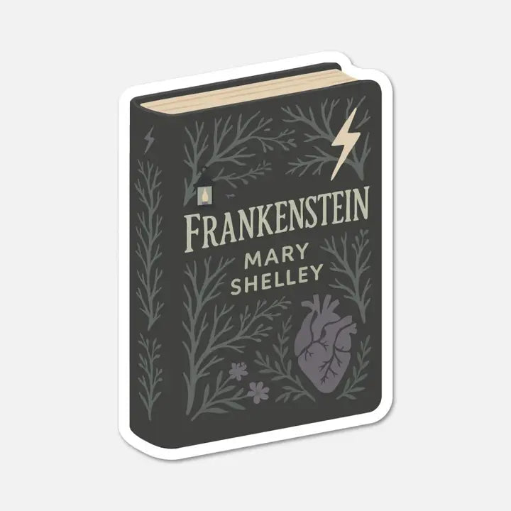 Frankenstein By Mary Shelley Book Sticker