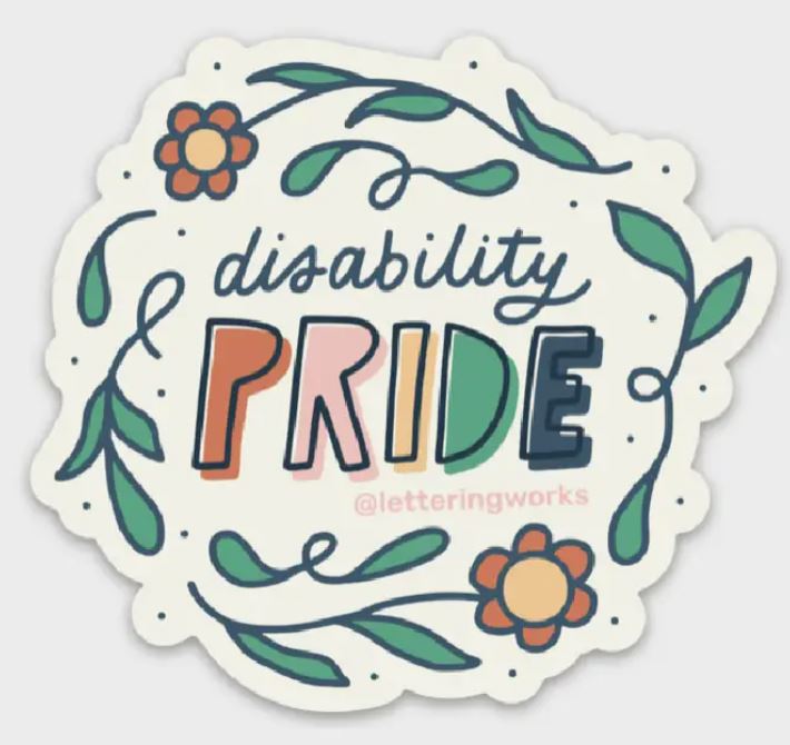 Disability Pride Sticker