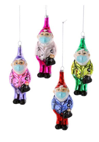 Gnome Doctor Ornament