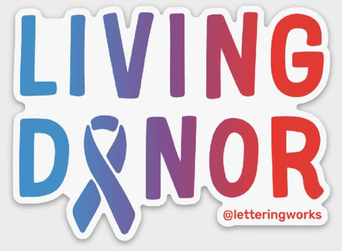 Living Donor Sticker