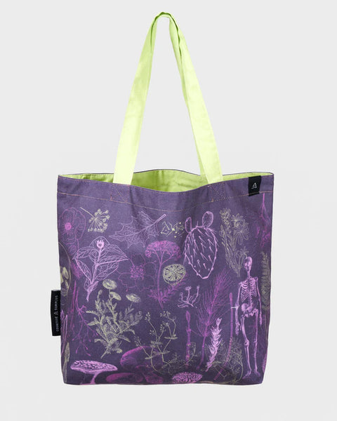 Poisonous Plants Reversible Tote Bag