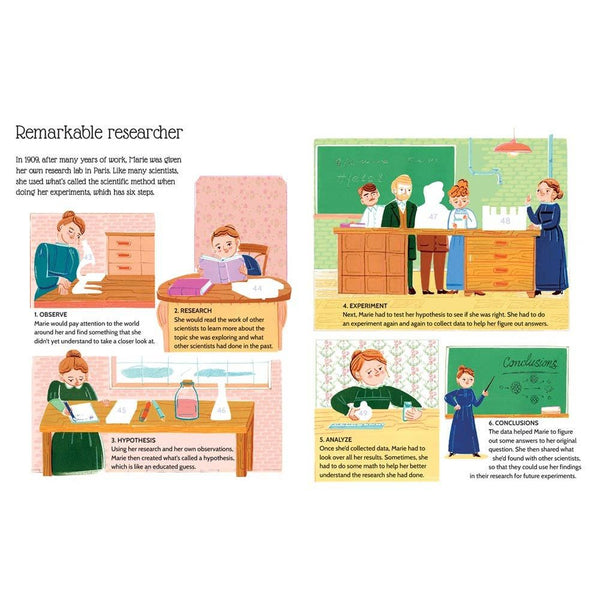 Sticker Life Stories: Marie Curie