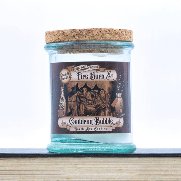 Witches' Brew Mini / Book Themed Candle / Halloween Candle