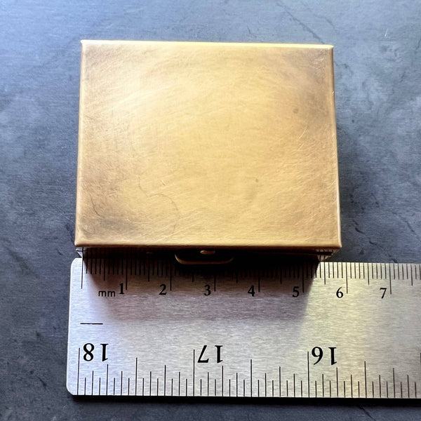Mutter Museum Engraved Brass Pill/Trinket Box Case