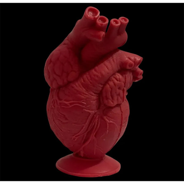 Red Heart Candle