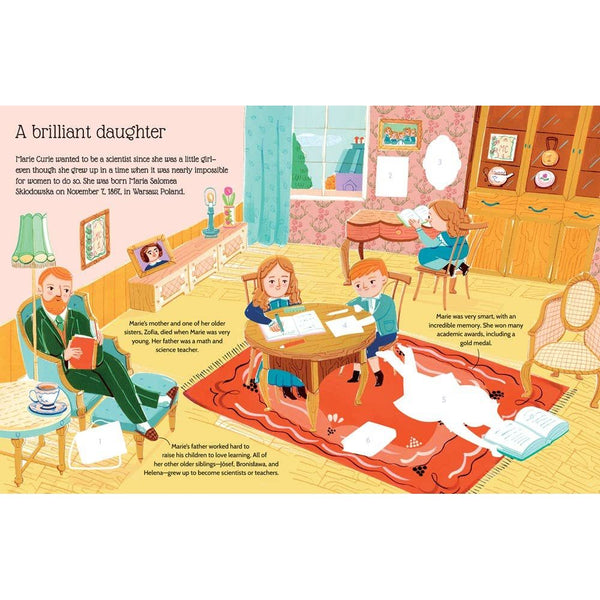 Sticker Life Stories: Marie Curie