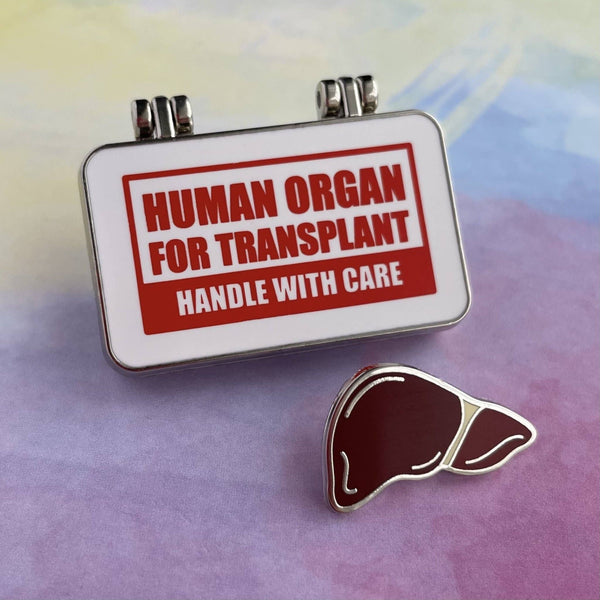 Organs on Ice Pin - Liver Transplant