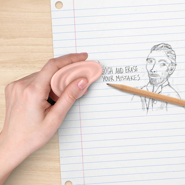 Earaser - Ear - Shaped Pencil Eraser
