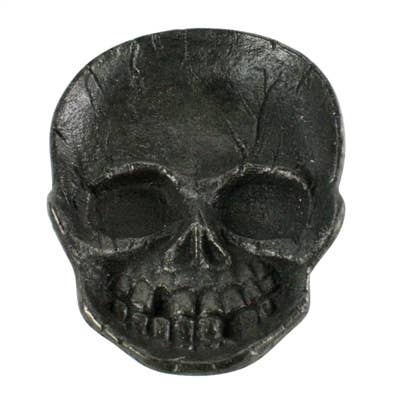 Skull Cast Iron Dish - Natural