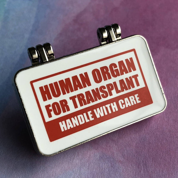 Organs on Ice Pin - Kidney Transplant