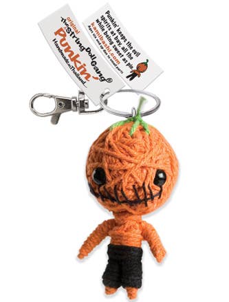 Punkin' String Doll String Doll Keychain