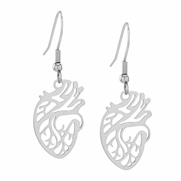 Anatomical Heart Earrings