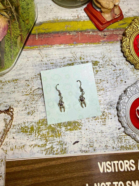 Tooth Earrings - Minimalist Punk Earrings