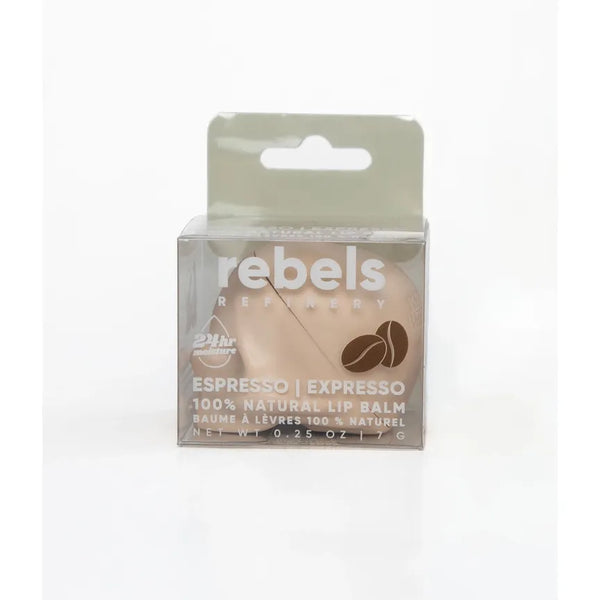 100% Natural Espresso Skull Lip Balm