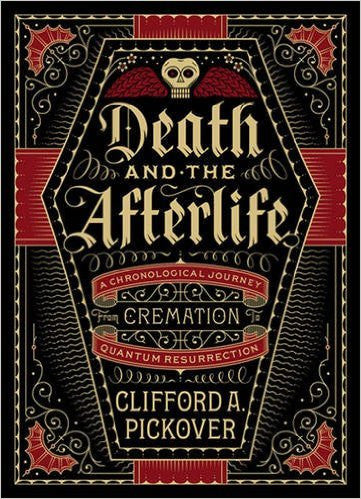 A black and red embossed cover with an illustration of a coffin and gold skull. 