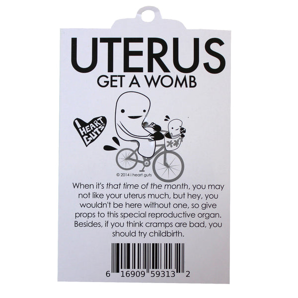 Uterus Keychain