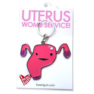 Uterus Keychain