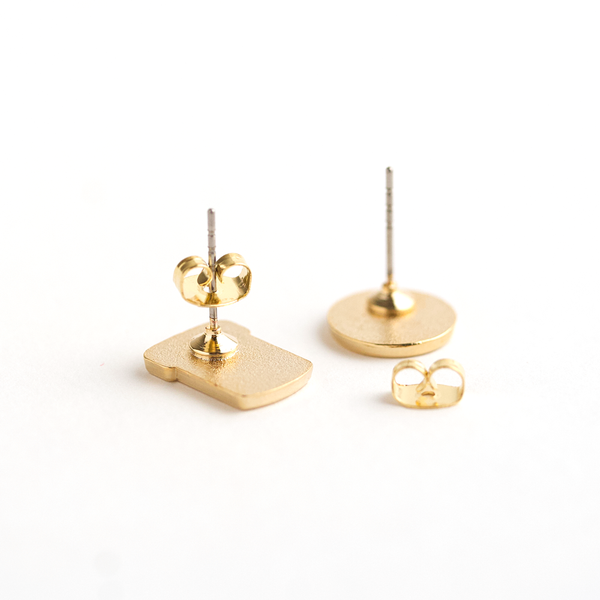 Prescription Pal Enamel Earrings
