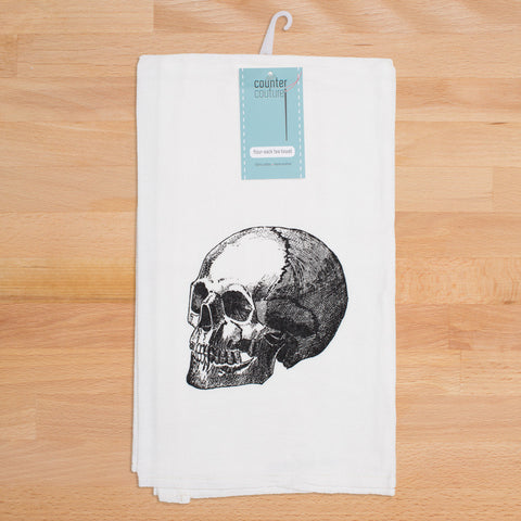 Skull Tea Towel