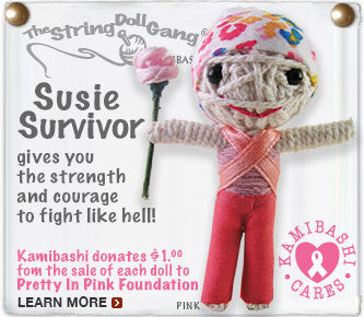 Susie Survivor String Doll Keychain