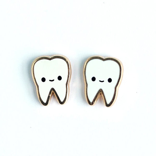Teeth Enamel Earrings
