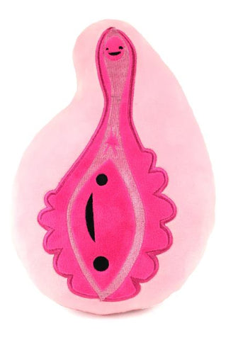 Vagina Zipper Pouch Plush