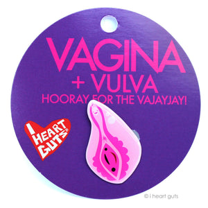 Vagina & Vulva Pin