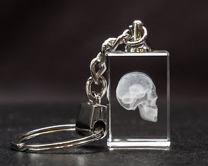 Skull Crystal Keychain